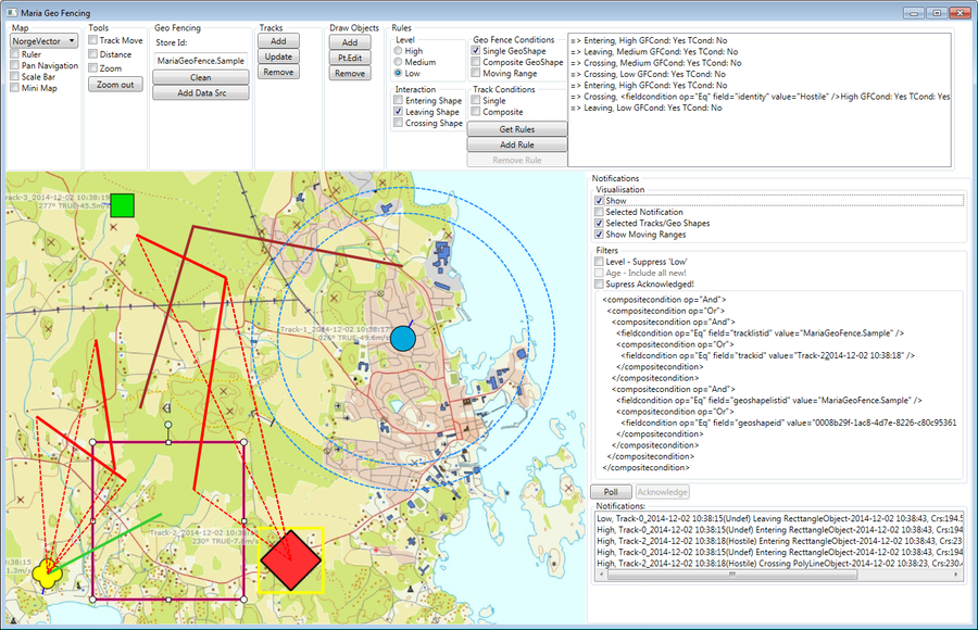 Geo Fencing Client