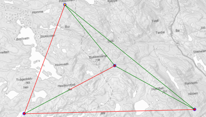 Radio connectivity lines without master Radio in RadioNet